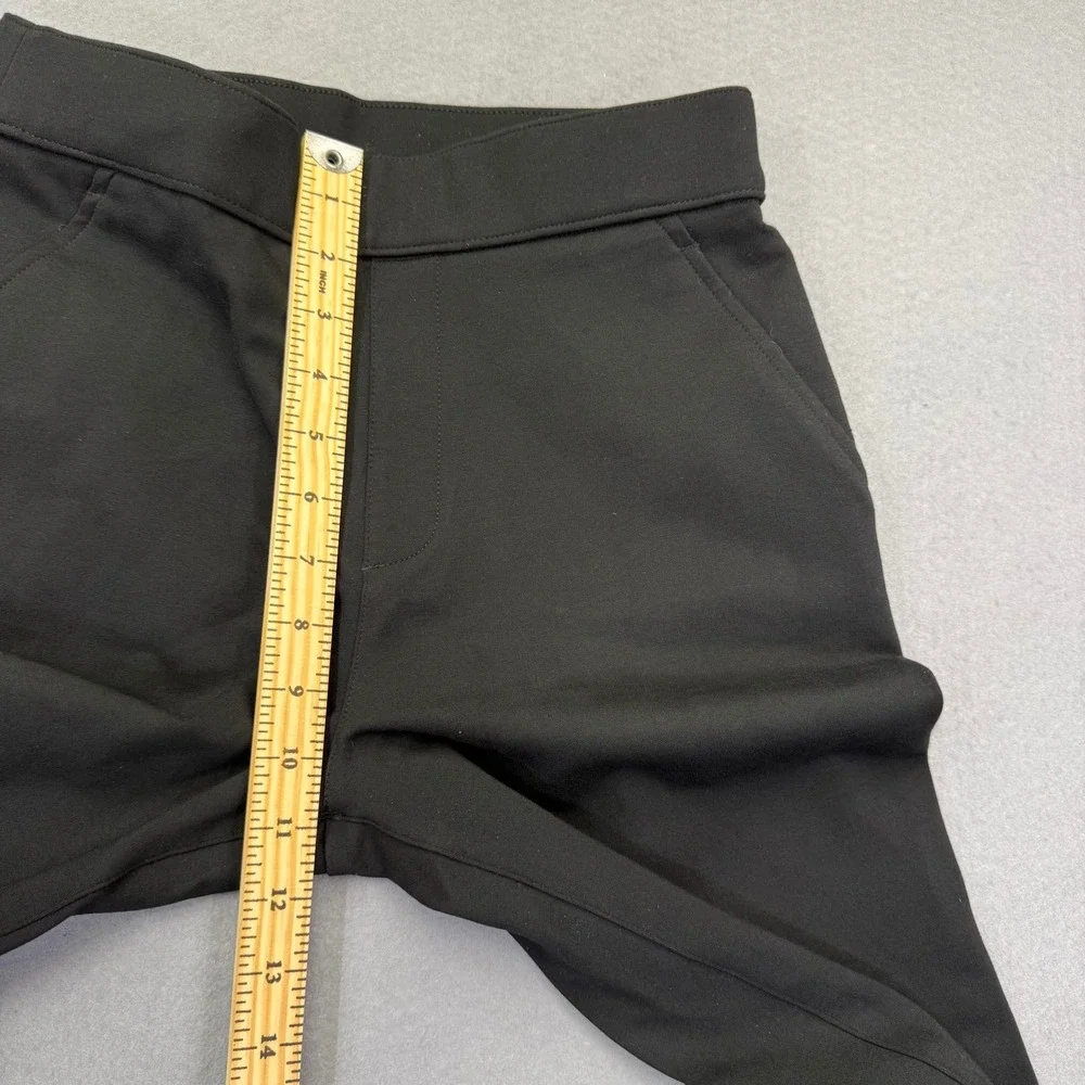 Spanx The Perfect Pant Wide Leg Black High Rise Pull On Trousers Womens Small